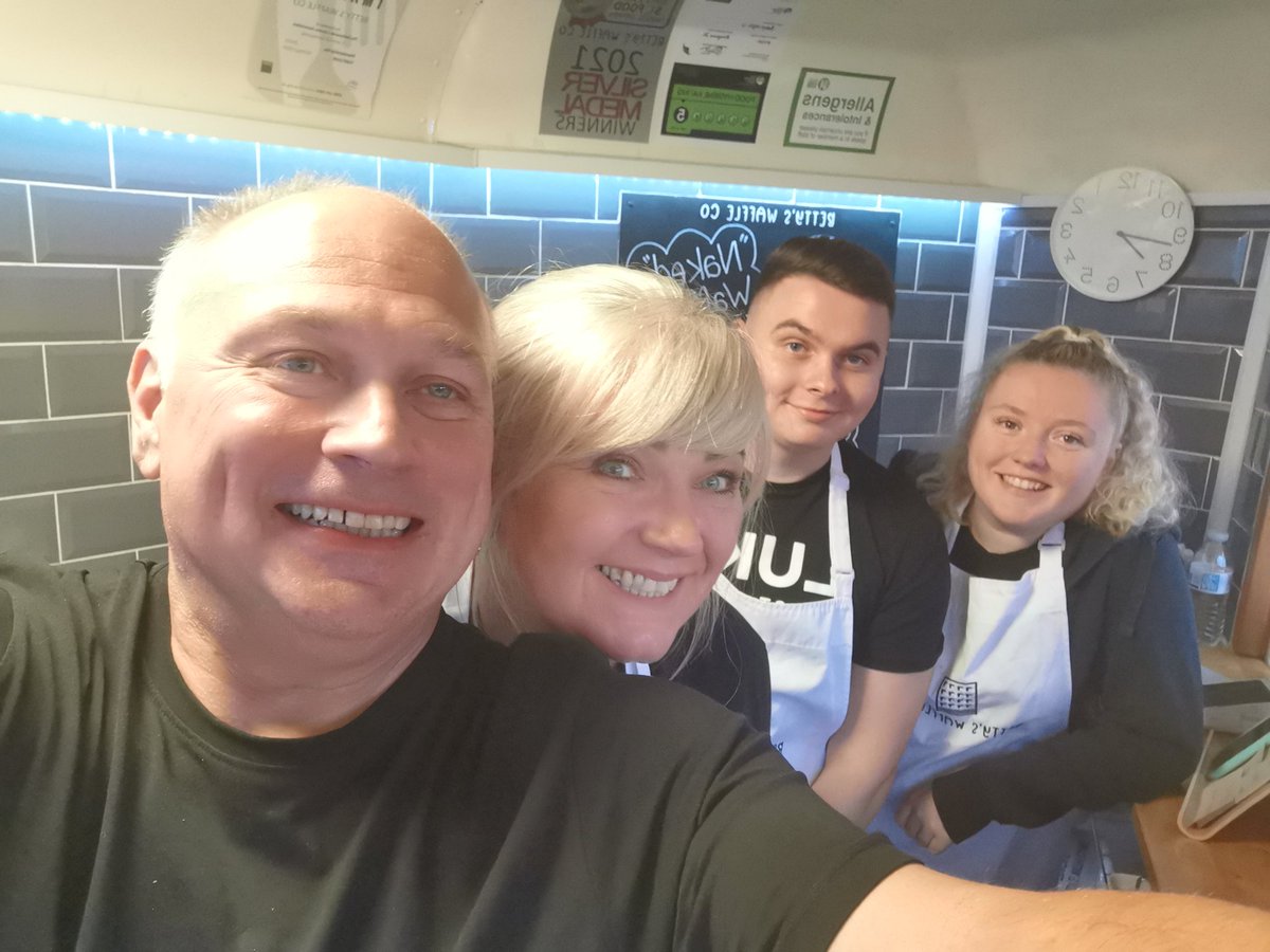 It's Sunday <a href="/godivafestival/">Godiva Festival</a> with <a href="/wearefreeradio/">Free</a> with 'Betty's Waffle Co' getting the VIBE!!

What a weekend 😁