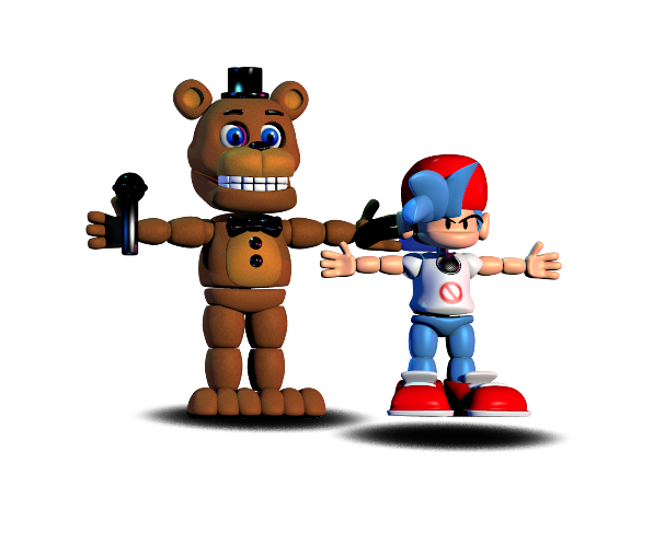 Boy Friend Boss in FNaF World! Friday Night Funkin + FNaF! (Mod) 