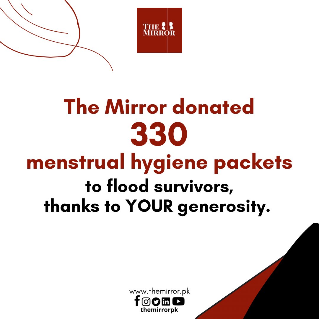 TheMirrorPk's tweet photo. You must have heard the quote “Giving is not just about making a donation, it's about making a difference”.
You might think or feel like your little donation of 5 Rupees can have no impact on society, but it does. https://t.co/P9SIz2bgCW