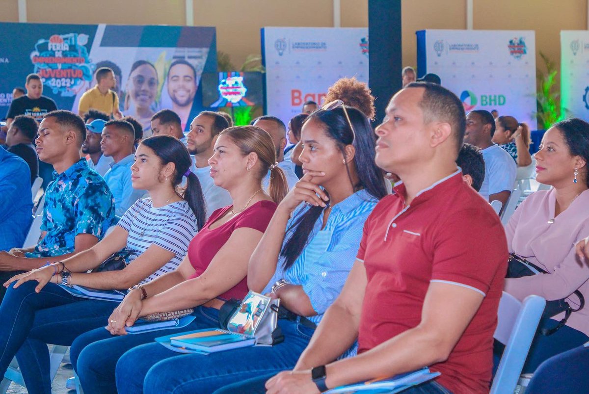 𝗦𝗲𝗴𝘂𝗶𝗺𝗼𝘀 𝗲𝗻 𝗽𝗶𝗲, #TamoEnFeria 🙌🏽⁣
⁣
Nos sentimos muy felices y agradecidos 🤩 por la aceptación de todos los jóvenes luchadores que, se preparan para crear un futuro más brillante para nuestra República Dominicana.
⁣
#FeriaJuventud⁣