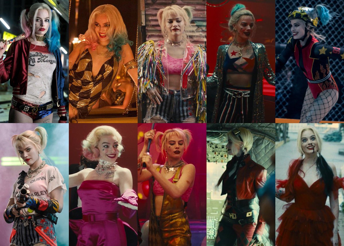 HailEternal's tweet photo. the way Harley hasn’t had a single bad outfit. https://t.co/vTbVPmk795