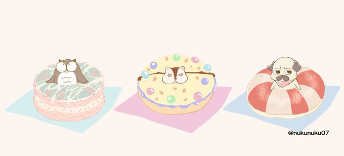 真島ど～なっつはフィクションです。  リコリスのアニマルキャラを応援して描いてたらどんどん楽しくなってしまい、謎の要素も含んでしまいました。  #リコリコ