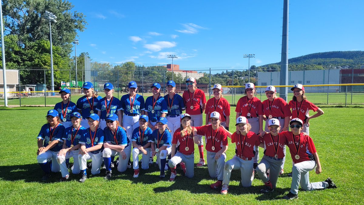 The 12u A  Caps walked into the Glod medal game with a record of 3-1 . What an awesome game played by all. @Paradisephantoms walked away with the Gold medal . <a href="/CapsGirls/">Caps Girls Baseball</a> with the sliver. Congratulations by all.  Thanks to <a href="/CbbaCB/">Corner Brook Baseball Association</a> for hosting  
<a href="/MissColey91/">Kristyn Coley</a>, 
<a href="/baseballstjohns/">Baseball St. John's</a>