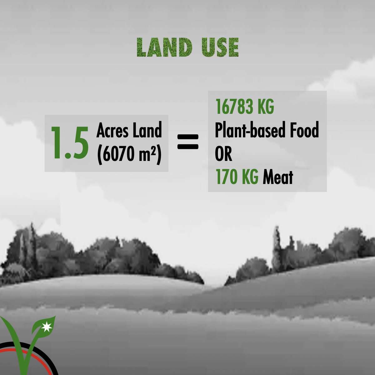 JordanianVegans's tweet photo. A few facts about the impact of animal agriculture on land use, desertification and the destruction of the Amazon
Sources: link in bio
#ClimateChange  #AnimalAgriculture https://t.co/5Z7TkLXi3R