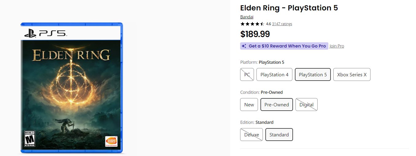 ELDEN RING - STANDARD EDITION [PS5]