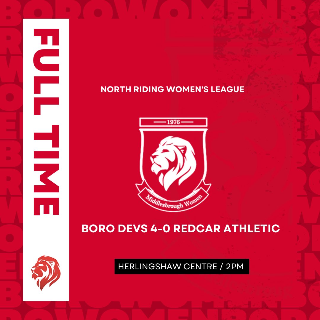 BoroWomen's tweet photo. FT | A couple of wins from our Reserves and Development sides! 🔴⚪️

Class from the girls! 👏

#Boro | #UTBW https://t.co/uvYtZLNpd3