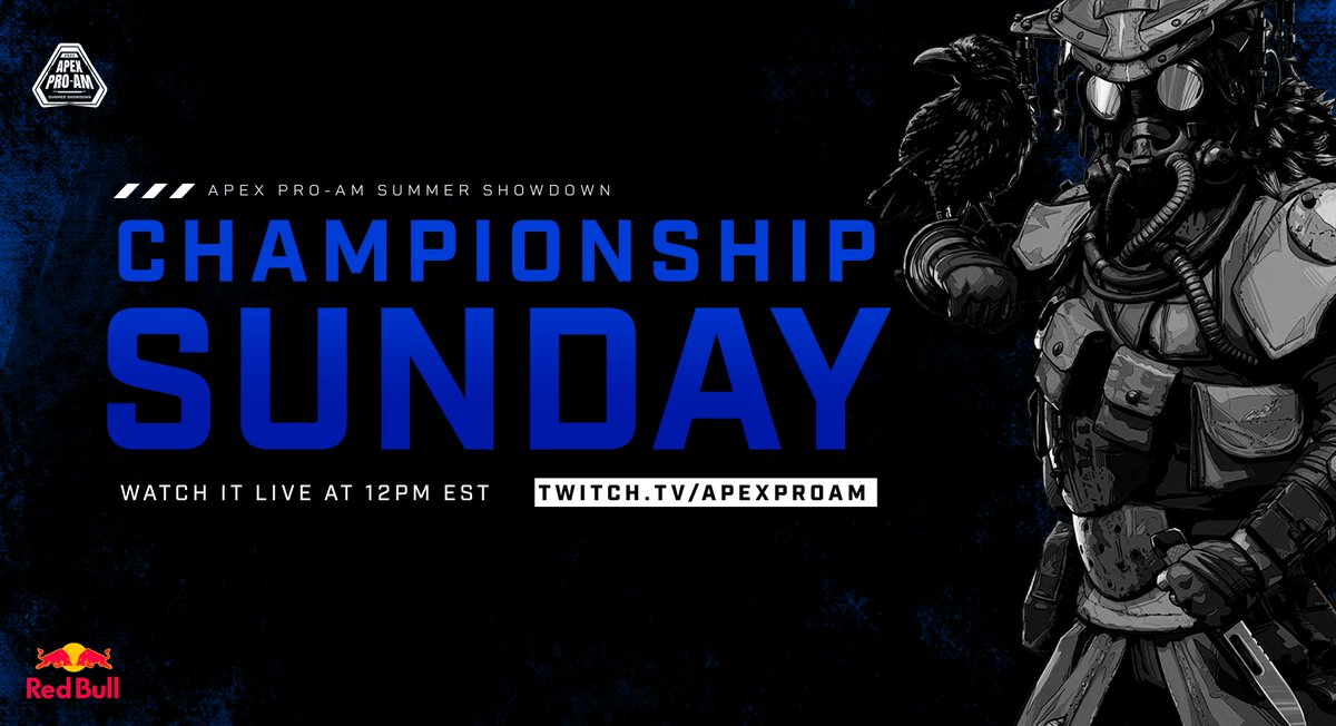 Game time, who's ready?
#ApexProAM 

🎦Watch it all happen at Twitch.tv/ApexProAm