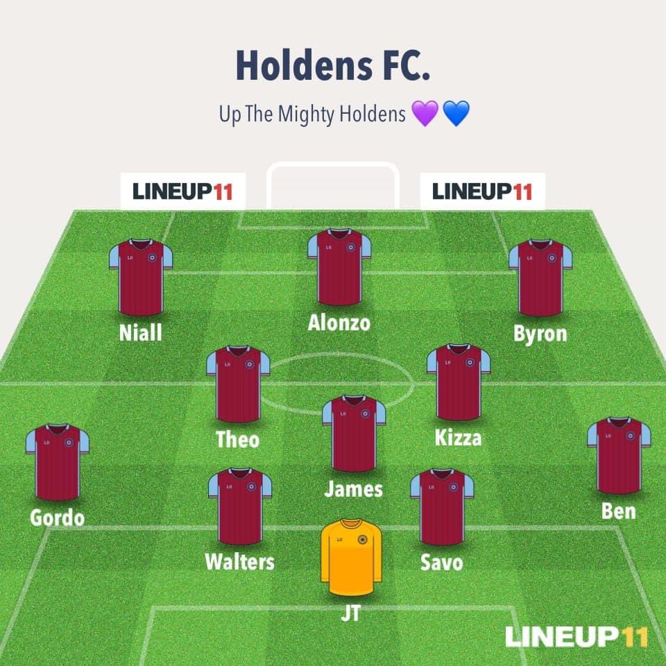 Sporting Elite 4-2 Holdens. Holdens lose the season opener. Some very very questionable refereeing today but..he was bad for both team but we don’t use the ref as an excuse for losing we will bounce back! Mark Walters &amp; Chris with the goals ⚽️ No game next week #UTH