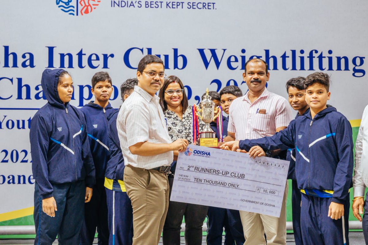 The three-day long All Odisha Inter Club Weightlifting Championship came to an end today, while HPC Bhubaneswar was the team champion, Beer Hanuman Club and Sports Hostel Bhubaneswar were runner-up and the second runner up respectively.