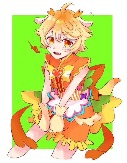 メンメンがキュアヤムヤムの格好したらええねん 