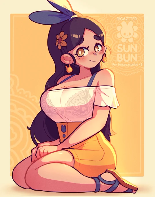 Sunny bunny  (Broke-chan @ bakuatsukiyu's OC) 