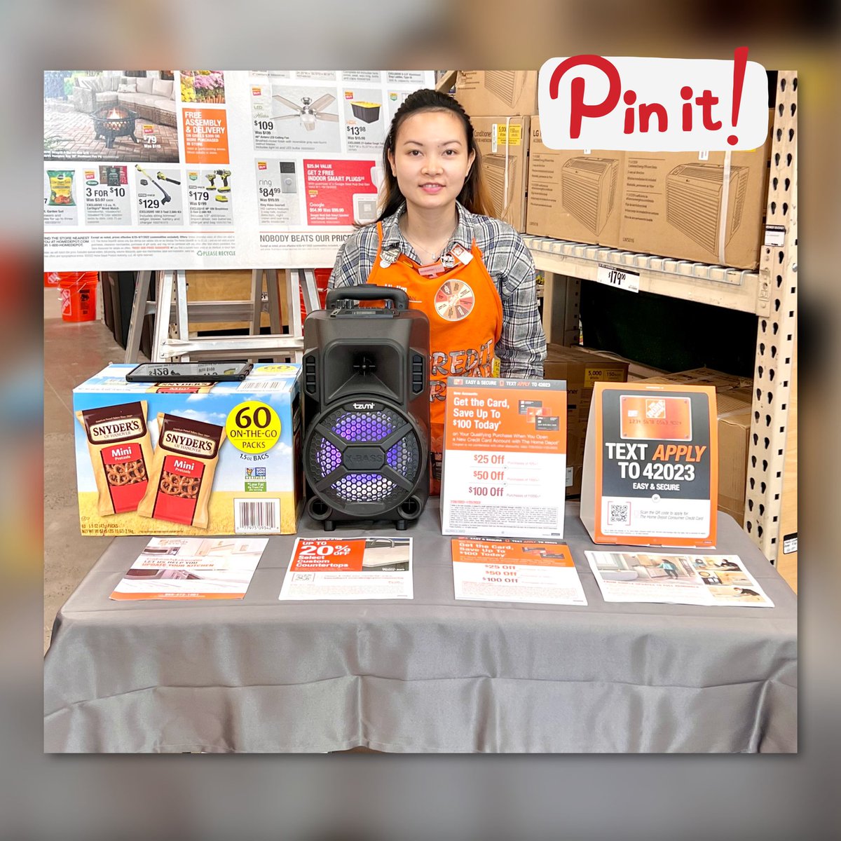 📣 Driving Specialty & Services 📣 I present to you Solivann Kitchen Designer 👩‍🎨 driving this weekends lead event 🗓 (Bath & Makover) let’s generate those sales team we got snacks, tons of information ℹ️ and music 🎵 @MattWichner @MaryLuk33744050 @jonbaumann304 @KatherineHerbe1