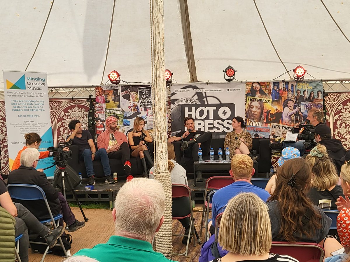 Minding Creative Minds (@mindingcreative) on Twitter photo Our sector is full of such hard working people
Great to get together today <a href="/EPfestival/">Electric Picnic</a> to talk about wellbeing and to support each other
Big thanks to <a href="/hotpress/">Hot Press</a> <a href="/stuartclark66/">Stuart Clark</a> for hosting us
Remember we're here 24/7 for wellbeing support at no cost:
mindingcreativeminds.ie Our sector is full of such hard working people
Great to get together today <a href="/EPfestival/">Electric Picnic</a> to talk about wellbeing and to support each other
Big thanks to <a href="/hotpress/">Hot Press</a> <a href="/stuartclark66/">Stuart Clark</a> for hosting us
Remember we're here 24/7 for wellbeing support at no cost:
mindingcreativeminds.ie