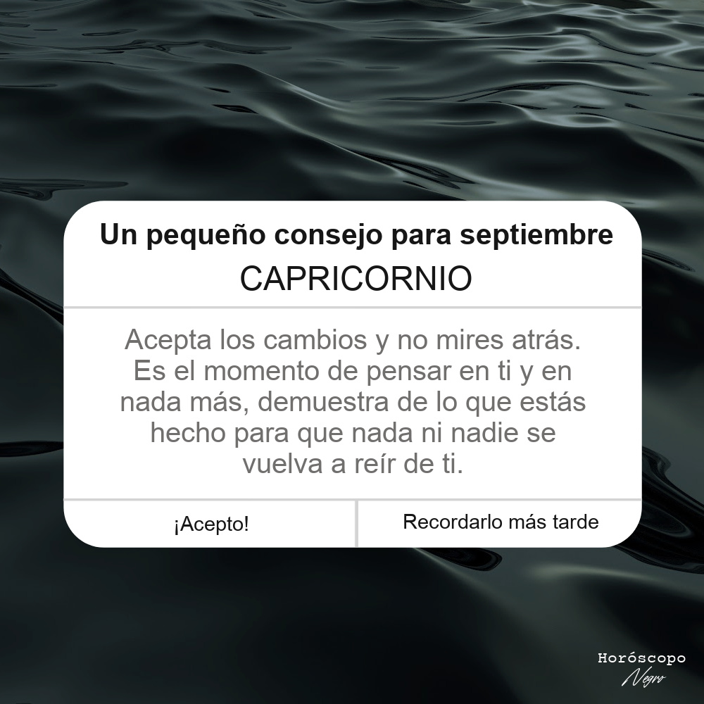 capricornio_hn's tweet photo. Un pequeño consejo para septiembre ✨🔮✨ #capricornio #horoscoponegro https://t.co/1hwGB2BUlk