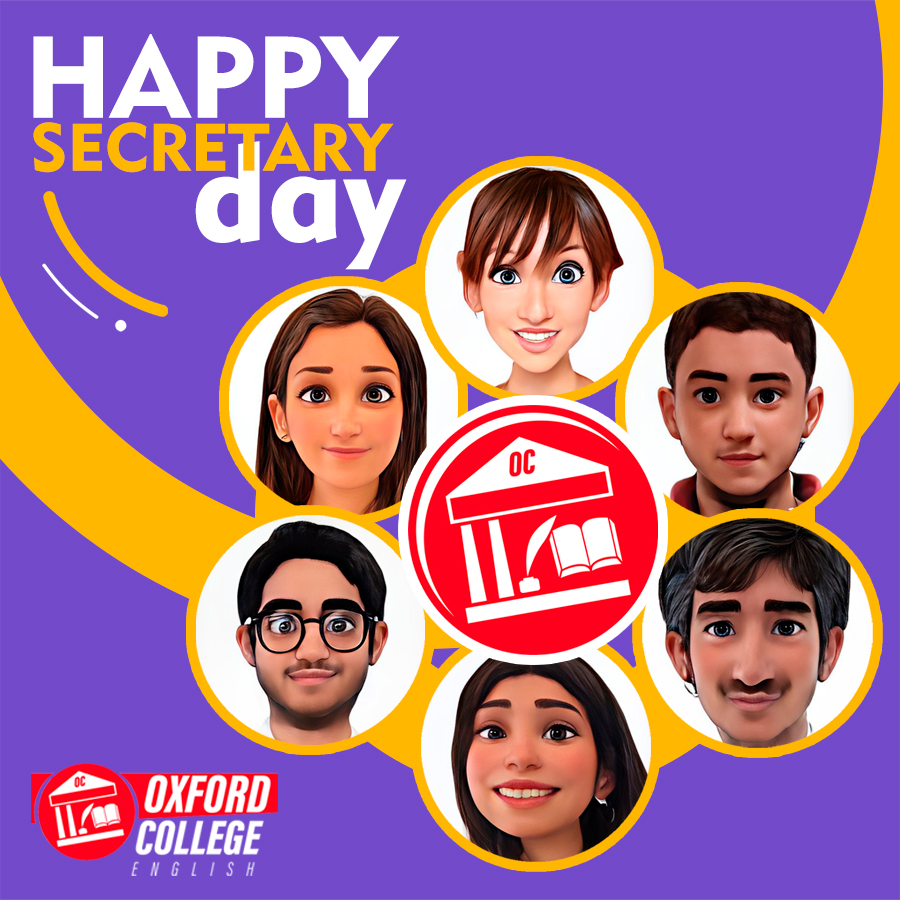 oxfordteens's tweet photo. 🗓 4 de Septiembre: Feliz Día del Secretario/a

#Lifeinoxfordcollege #OxfordSosVos #ingles #cursosdeingles #estudiaringles #aprenderingles https://t.co/SFlLeAerry