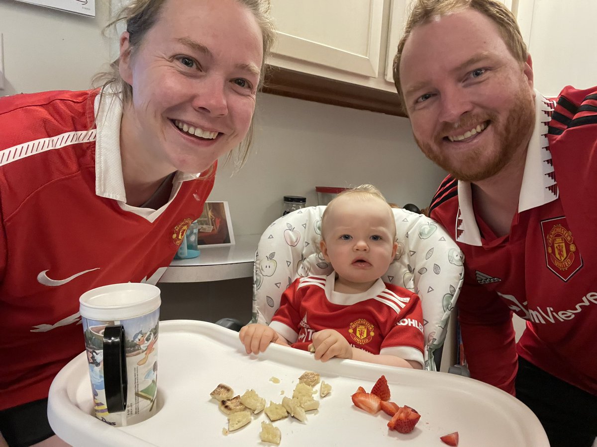 JessBarrow's tweet photo. Eating Arsenal for breakfast. Go Reds! 👹 #MyPLMorning https://t.co/hE8SaX2FeG