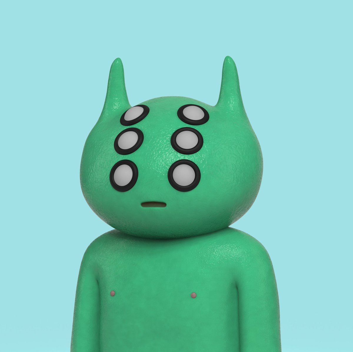 frensin3D's tweet photo. Hi frens, for the first tweet I’ve decided to show you this 3D piece I’ve made for @alienfrens. I love @alienfrens and the community so much. LFG 🛸 https://t.co/UFUpM5P2Pj
