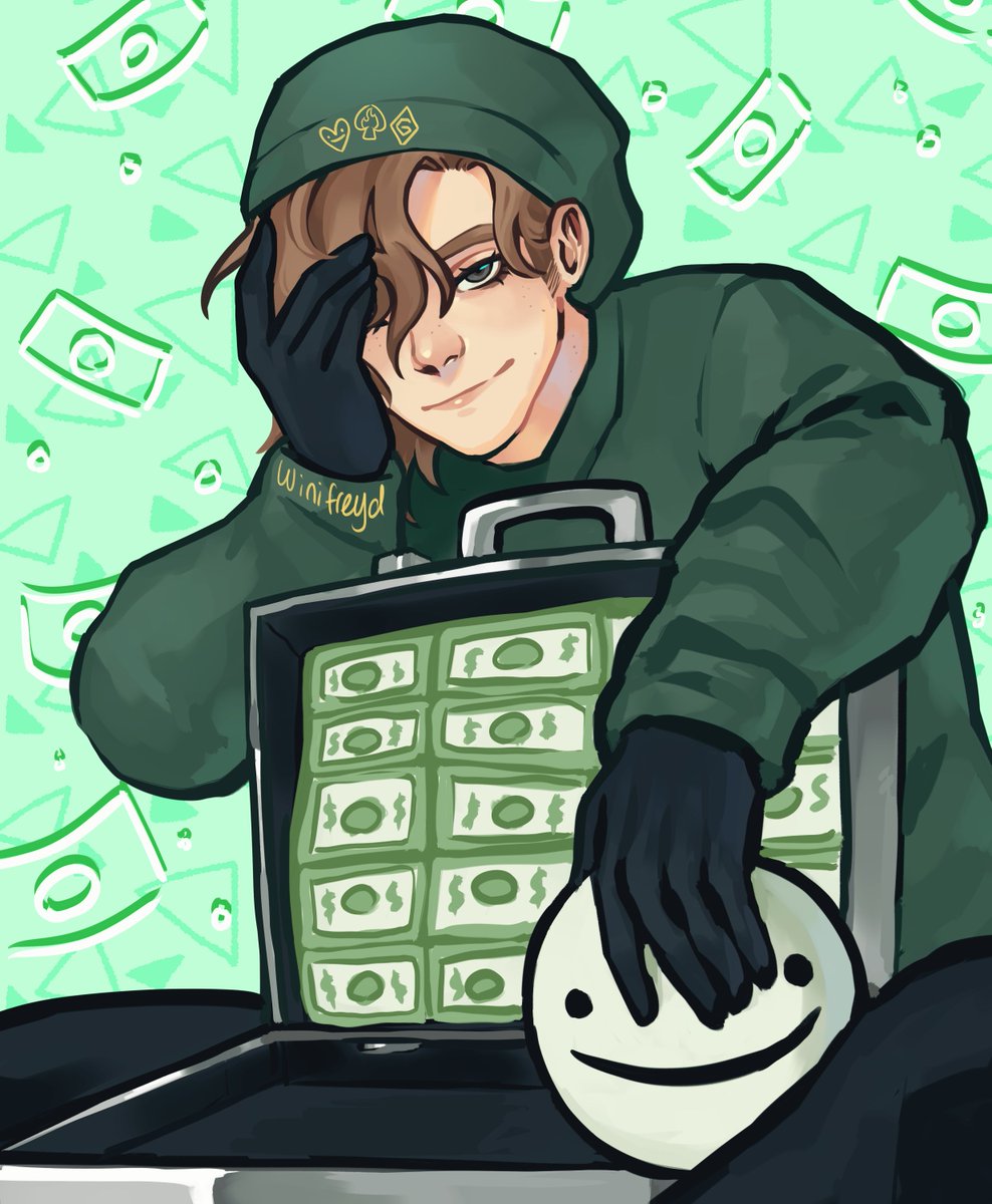 「my first dsmp art was actually of antfro」|freyd 🌗のイラスト