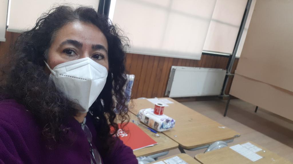 Desde tempranito celebrando mi cumple y ejerciendo el deber de vocal en #Coyhaique #escuelaagrícola #4deSeptiembre