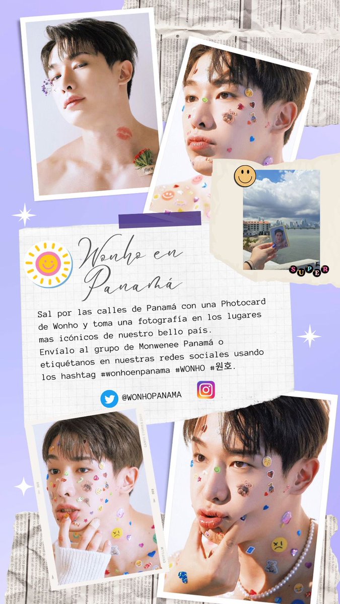 WonhoPanama's tweet photo. Wenee!!! Si participaste de la actividad del "Wonho en Panamá", puedes dejar tu imagen aquí. No se olviden de colocar los # debajo de su post💙

#원호 #WONHO
#함께한_2년이_우리의_인연으로 #wonhoenpanama @official__wonho https://t.co/iirLiXwzOb