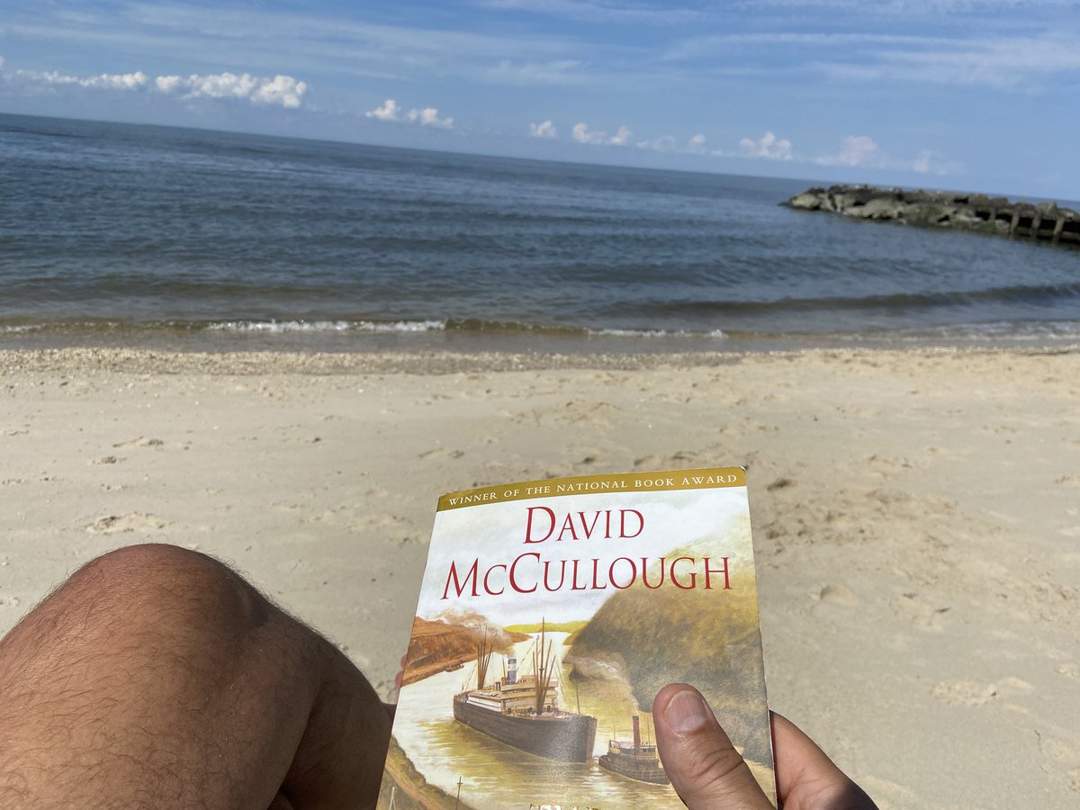 scott_watson's tweet photo. My happy place :)
…reading at the beach. #CapeMayNJ #ExitZero #DavidMcCullough #PathBetweenTheSeas #PanamaCanal https://t.co/BOjjnX2NAO