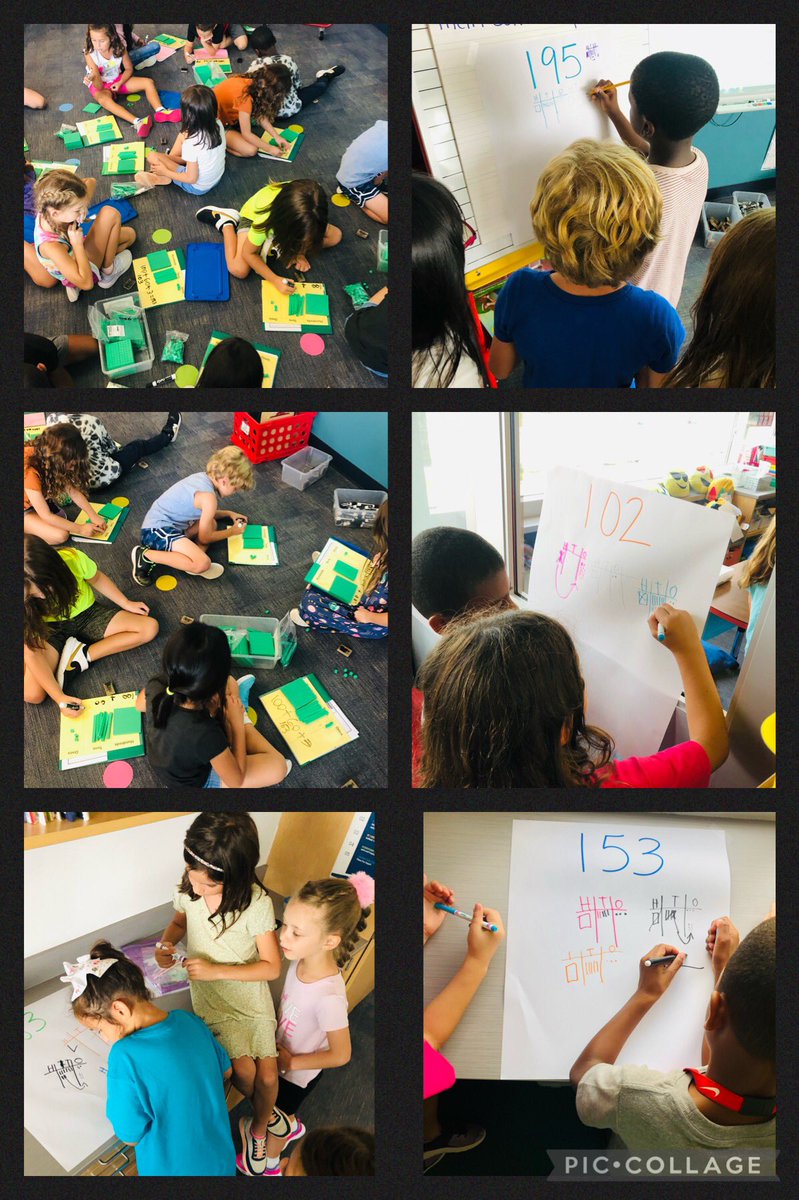 These mathematicians learned about forms of a number and decomposing the same number different ways. 🧮✏️🔢