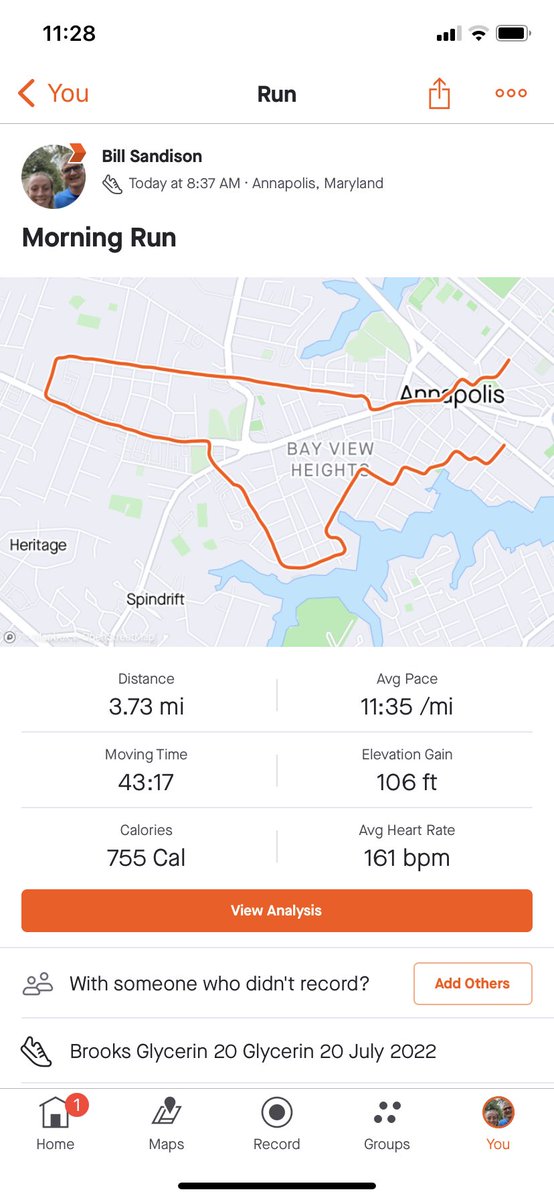 sandison_bill's tweet photo. Tough one this morning, but a beautiful day in Capitol City. #runnersover55 #runnersover70 #running #run #runannapolis #runmaryland https://t.co/YETMTzNuOi