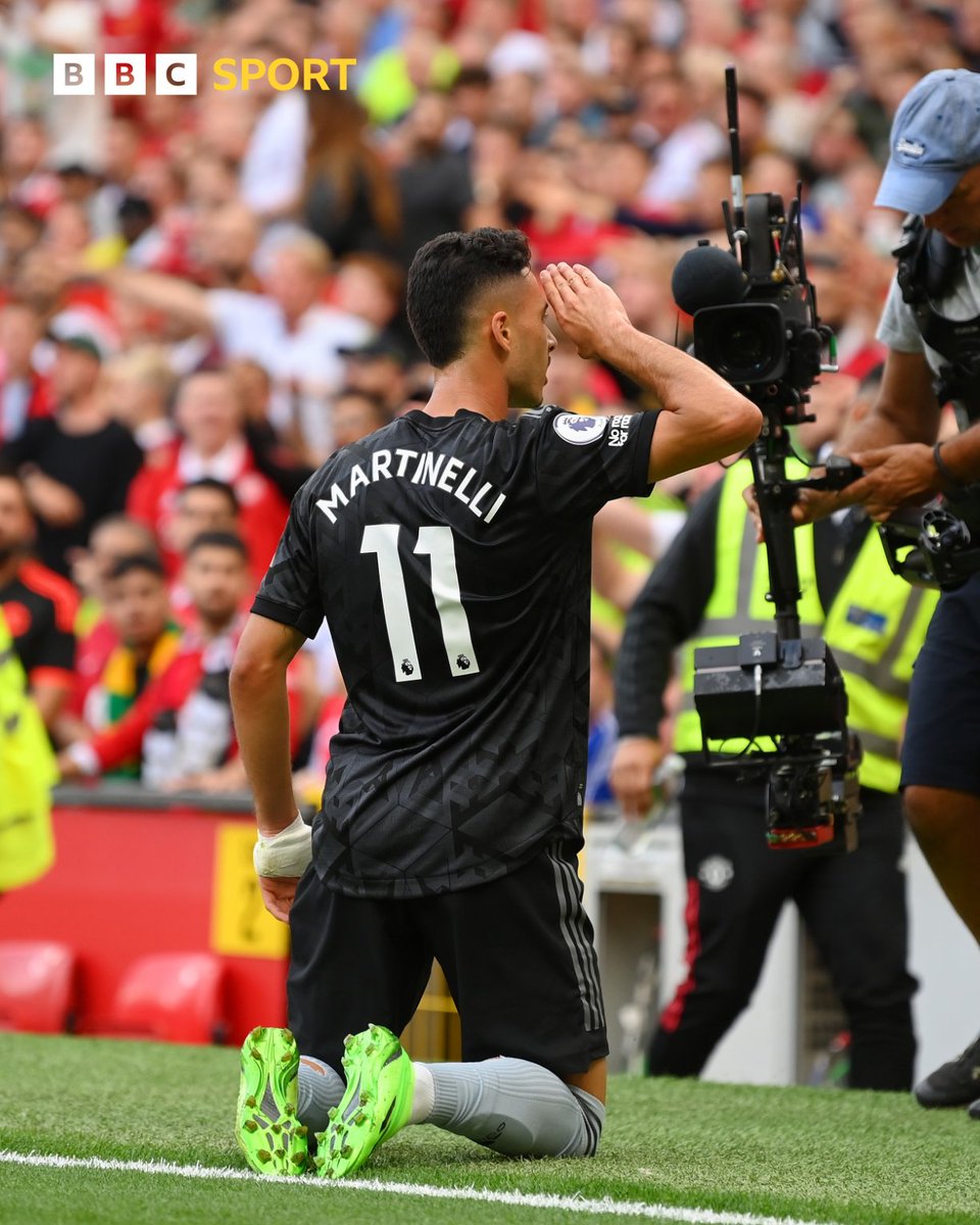 BBCMOTD's tweet photo. VAR is involved once again this weekend! 👀 

Gabriel Martinelli's goal was disallowed for a foul in the build-up...

Agree with the call? 🤔

#MUNARS https://t.co/6yZvVUaRhb