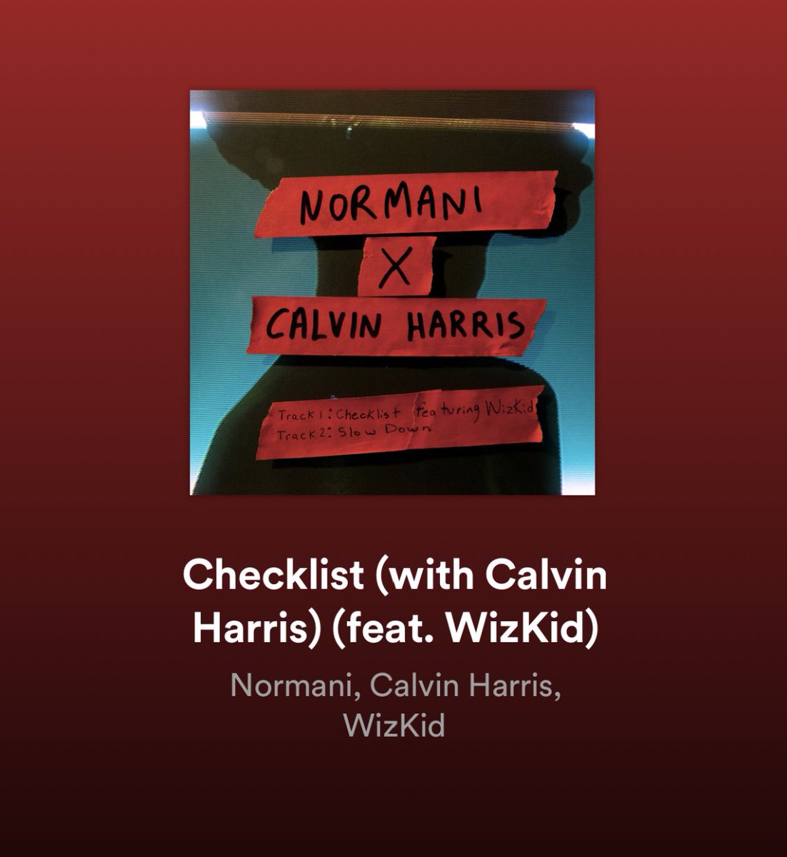 NormaniiSpotify's tweet photo. "Checklist" by Normani, Clavin Harris and WizKid surpassed 37 Million Streams on Spotify | @normani @calvinharris @wizkidayo #normani #spotify #spotifystreams https://t.co/WgXSbYZJKf