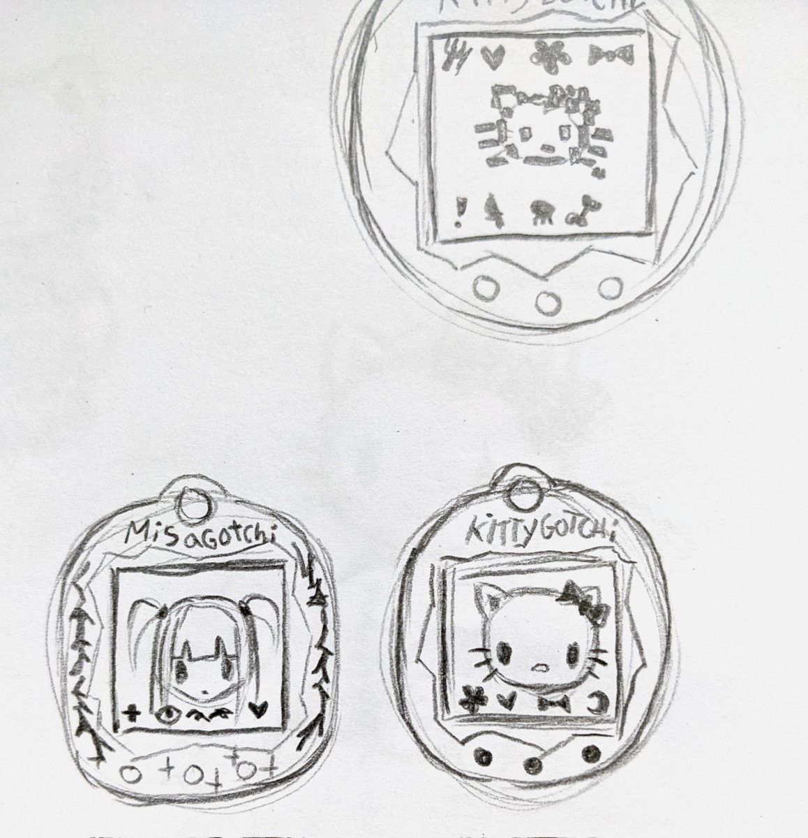 Doodles (might become keychains) 