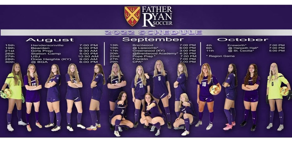 virginiacgreen's tweet photo. @fatherryan 2022 soccer schedule #fightirish #gkunion https://t.co/0nVBuYeduf