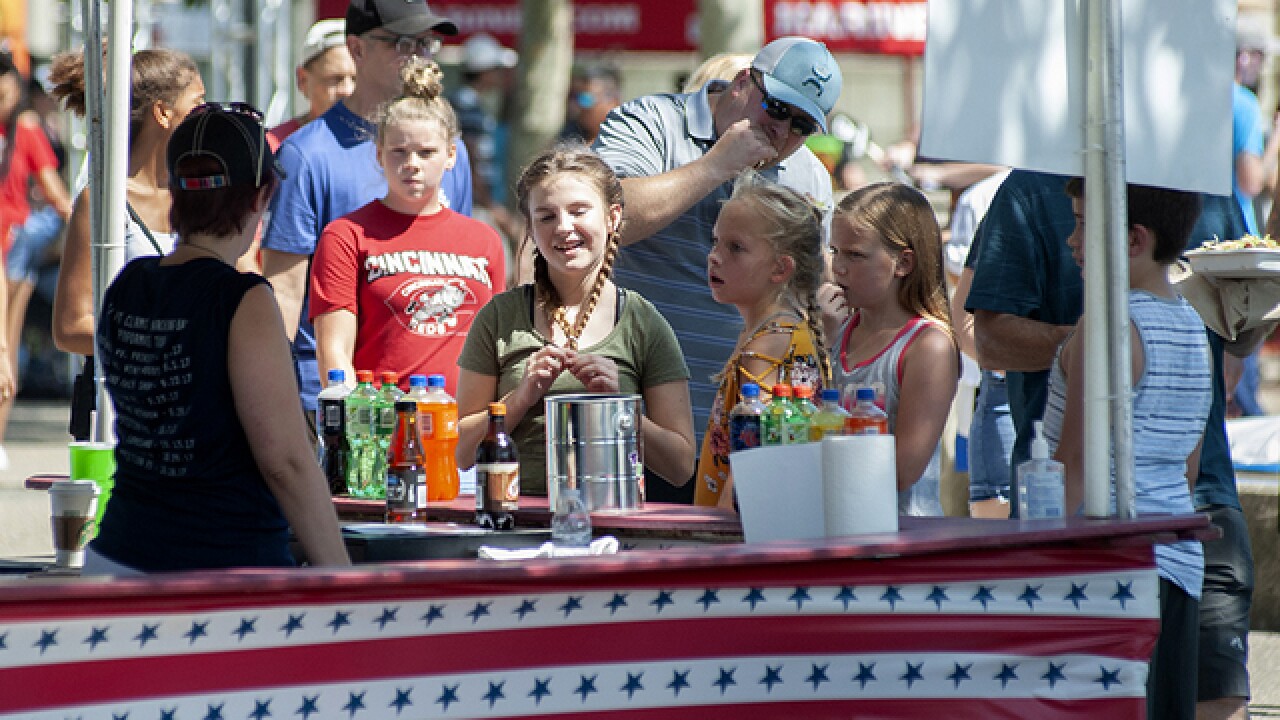 WCPO 9 on Twitter "Riverfest kicks off at noon! This is what Newport