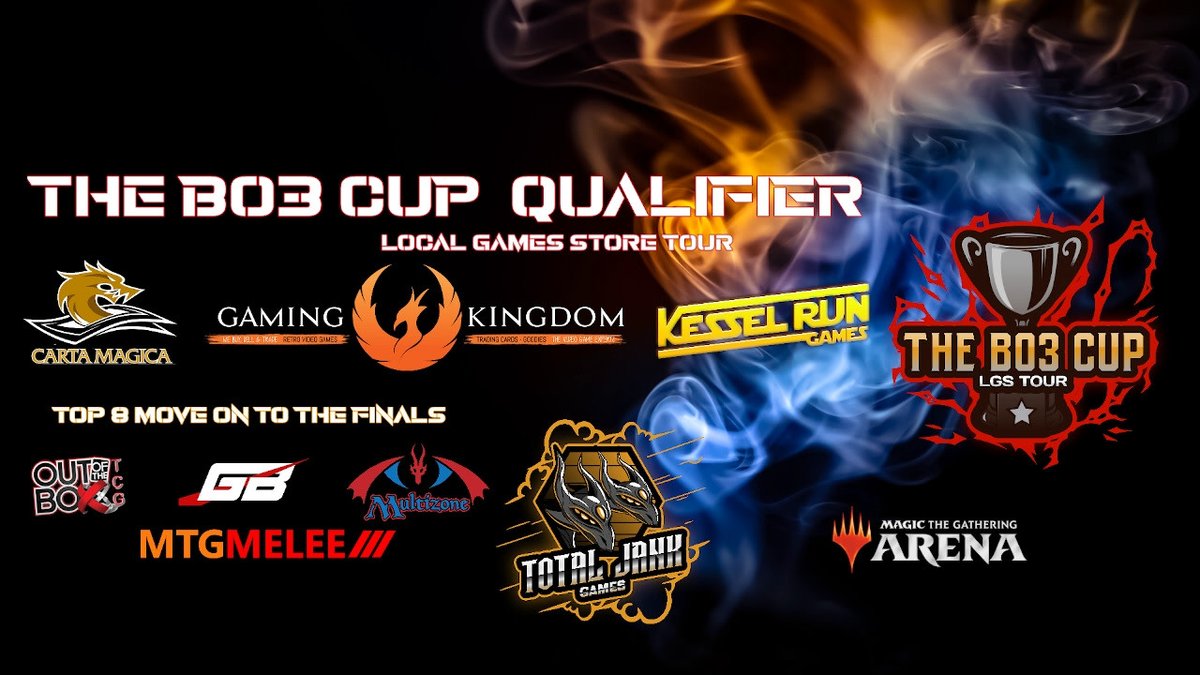 🔴 And we're LIVE with The #BO3Cup 🏆 $400 Qualifier #3 with Invites

#Sponsored
🏰gaming-kingdom.com
🏰kesselrungames.ca
🏰cartamagicaottawa.com
🏰outoftheboxtcg.com
🏰gamebreakers.ca
🏰…tizone-comics-and-games.myshopify.com

@RPGEEKS_