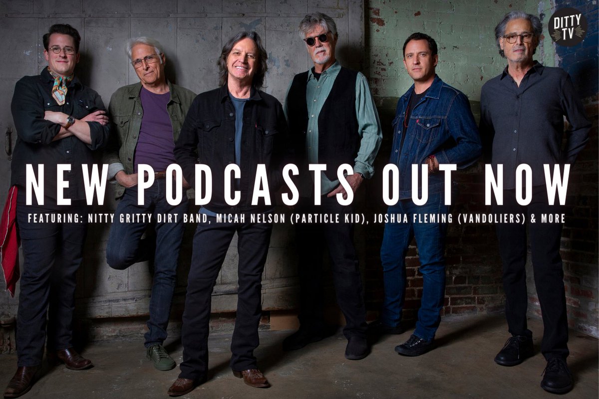 dittytv's tweet photo. Catch up on the latest DittyTV Podcasts with folks including @GrittyDirt, Particle Kid, @vandoliers & more at the Insights One Stop Shop here: https://t.co/bN1itKAswO
#nowplaying #dittytv #musicpodcast https://t.co/KguJFQ4NRi