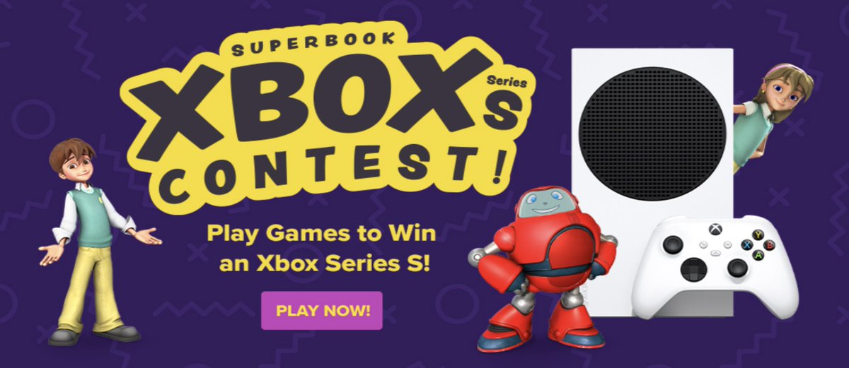 SuperbookTV's tweet photo. Have FUN playing games and WIN an Xbox Series S in the Superbook Contest! Play now! ๐ฎ https://t.co/DaRtBOR8NZ
#Giveaway #ContestWin #XboxSeriesS https://t.co/xpo1qtuHLU