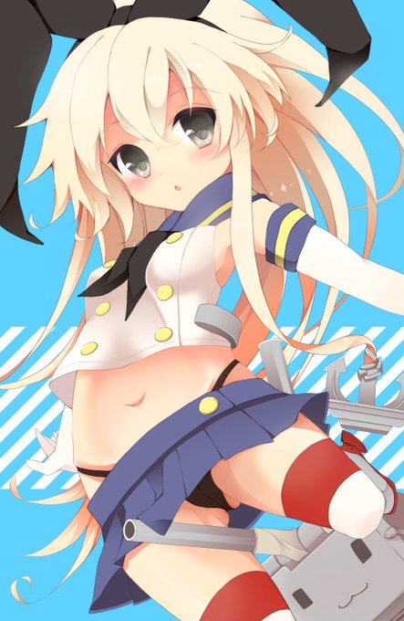 自分の性癖に気づかなかったかもしれない?島風ちゃんの痴女っぽい衣装好き#艦これが無かったら 