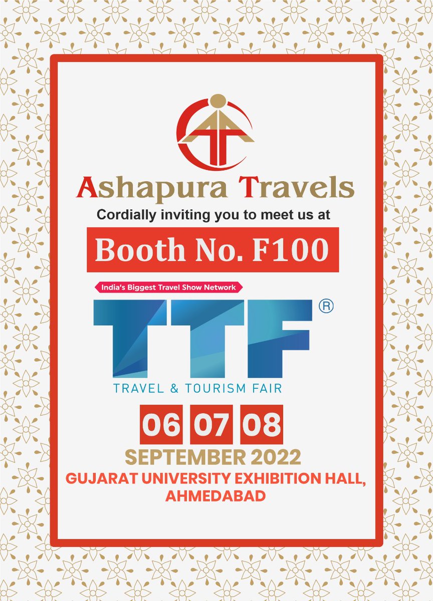 13RonakP's tweet photo. #ashapuratravels #TTF #travelmeet #b2btravel https://t.co/O9dprzfz6e