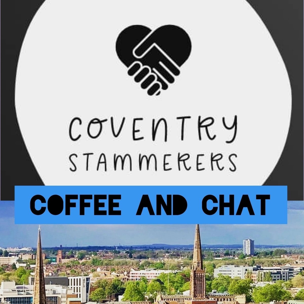 CovStammerers's tweet photo. Coventry Stammerers is back! 🎉 Join us on Saturday 17th September at the Earl of Mercia Wetherspoons for our first meeting after the summer break. It'll be a chance to have a good chat and meet some new faces! From now on, we will be meeting on the third Saturday of each month. https://t.co/DePRZ0lvO6
