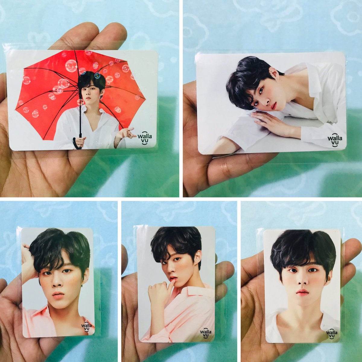 wooseokcat's tweet photo. [WTS] Help RT 🇲🇾

Kim Wooseok photocard
~ Wallavu (RM30 each)
~ N423 (RM25 each)
~ Clio (RM10 each)

💰 Price state excluding postage.
 🛒 Buy more than 3 free postage. https://t.co/7UJ9GTnrmz