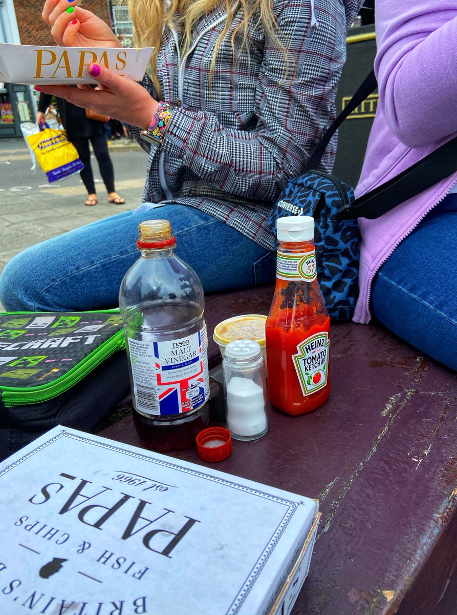 When you order fish and chips and your Mrs whips these out of her handbag 👀 <a href="/AmyStainthorpe/">Amy Stainthorpe</a>