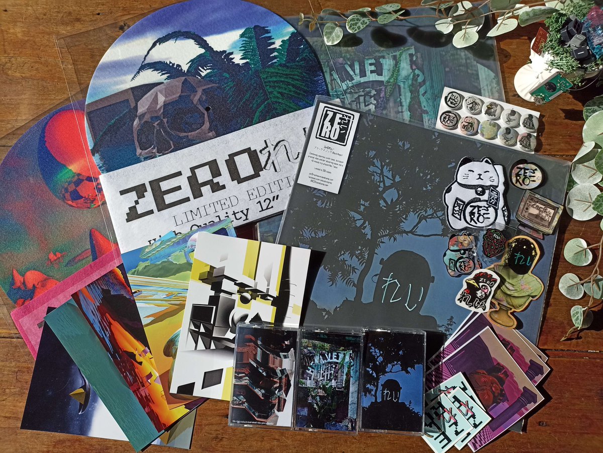 It's the ZER0 REI GIVEAWAY!
I have €30 worth of international stamps that are about to expire so here's a care package for one lucky person in the community.
2 Slipmats, 2 Vinyl, 3 Tapes + Goodies.
Like, RT &amp; Follow to enter, winner next week!