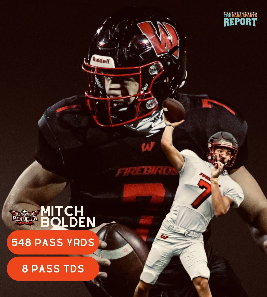 🏈 Mitch Bolden leads the county in passing after Week 3 <a href="/MoneyMitchBold/">Mitchell Bolden</a> <a href="/westfirebirds/">LWHS Athletics</a> <a href="/CoachTomBolden/">Tom Bolden</a> <a href="/LakotaWestFB/">Lakota West Football</a> <a href="/LakotaWestAD/">Scott Kaufman</a> <a href="/gmcsports/">GMC Sports</a>