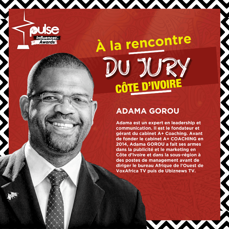 PulseCoteIvoire's tweet photo. Nous sommes fiers de compter parmi nos jurés des #PulseInfluencerAwards2022 : @gorouadama @JeanLouisBoua @magloire_ndehi @OrphelieThalmas @Fantastyck @franckbaye 😊
