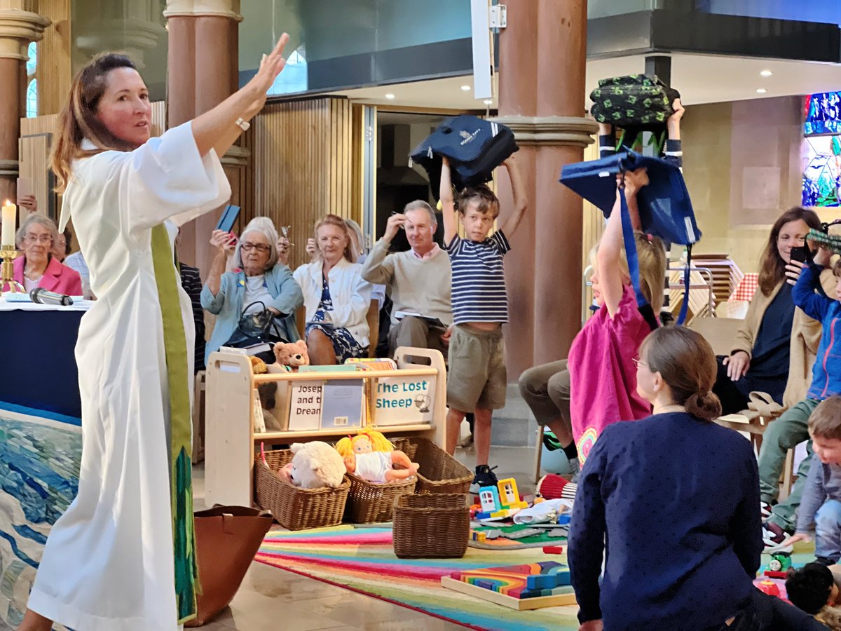 pipandjims's tweet photo. Lots of fun today with @RosieAmess blessing backpacks for @StJamesCofE…

Loving God
Bless these backpacks we pray
May they help us each day.
As we carry them, 
May we know that you carry us…
#backpackblessing @GlosDioc @Howiechick @Lisa_Harford @Mrs_J_Knight @CarynSmith10 https://t.co/nGNouu13rw