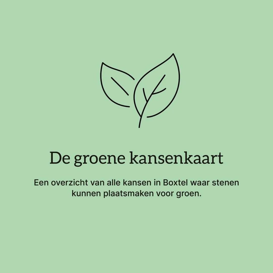 d66boxtel's tweet photo. Samen met inwoners werken we aan een groene kansenkaart. Een overzicht van alle versteende plekken in Boxtel die groener kunnen. 
Stuur jouw idee ook in en maak kans op een cadeaukaart t.w.v. 20 euro van de Intratuin

https://t.co/XPtfLBsnyw https://t.co/5zr3Cz720N
