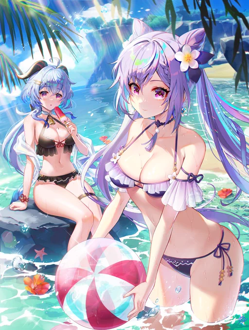 この前のラフ水着～ 