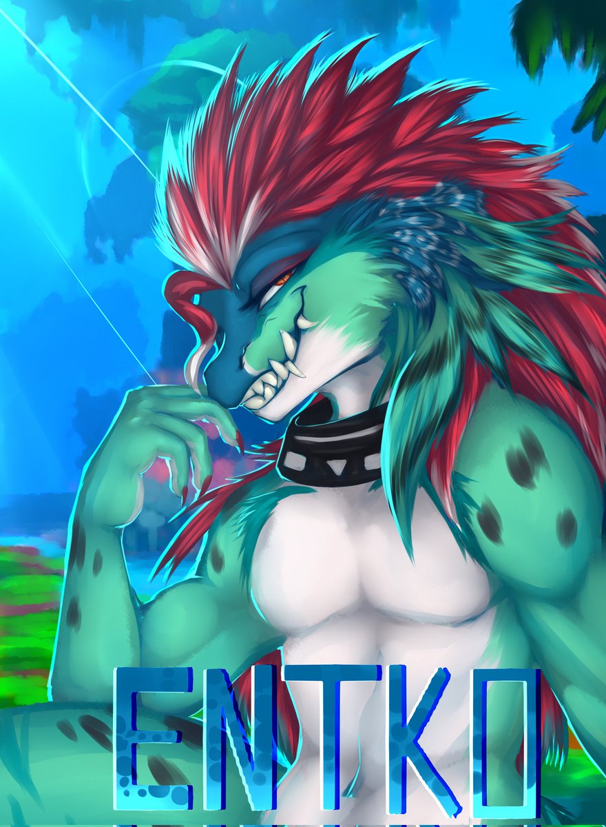 Comisión hecha con amor para @RockaryWolf  🌺❤️🍁. Ya tiene un poco de tiempo PERO iré subiendo todo mi arte,

Sigo diciendo que entko es mi coco favorito

#furryart