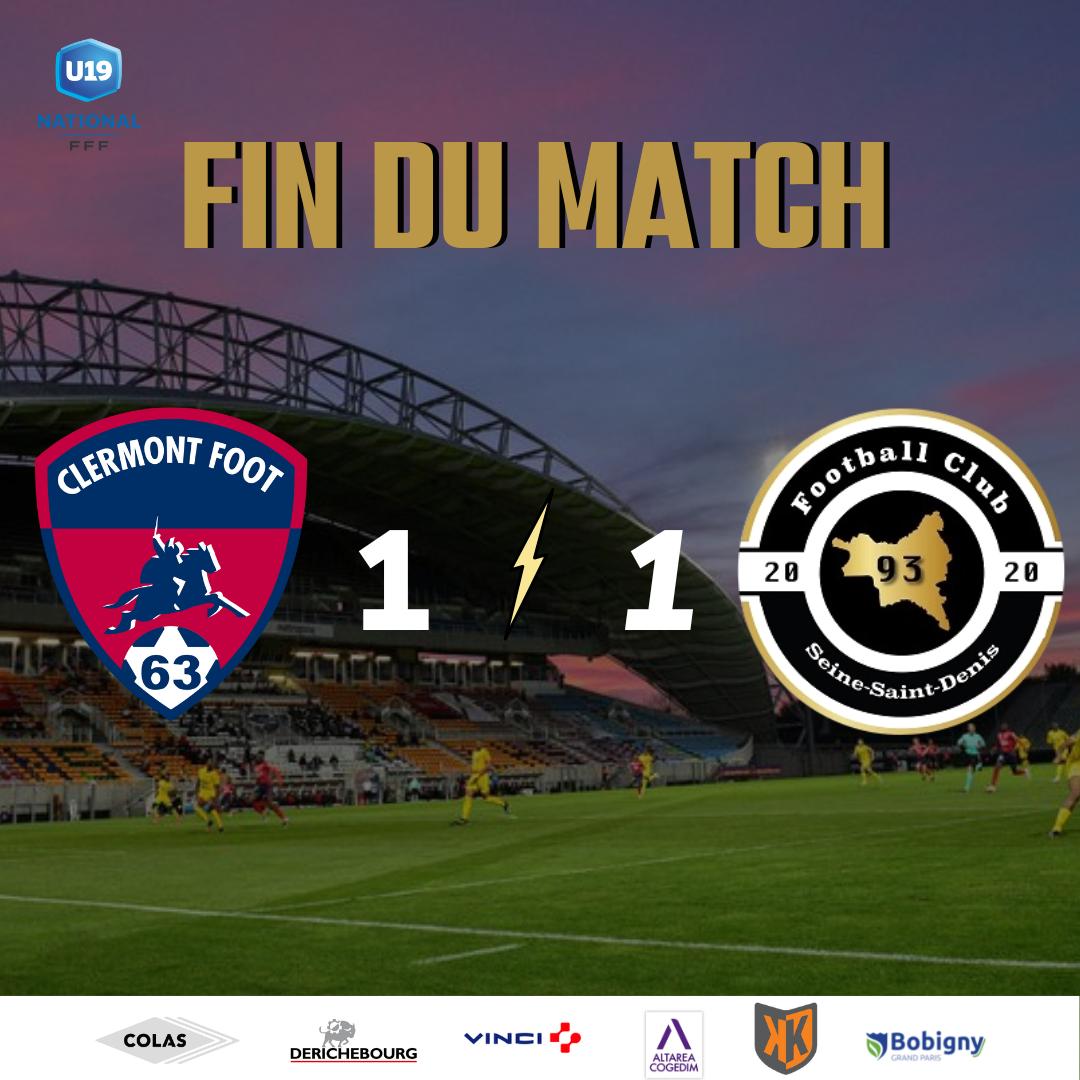 FC93officiel's tweet photo. Nos U19 nationaux reviennent de @ClermontFoot avec le point du match nul.
Le travail continue!💪⚪️⚫️
#U19Nat #PROJETCLUB #formation #football https://t.co/YLJ00BEZ1f