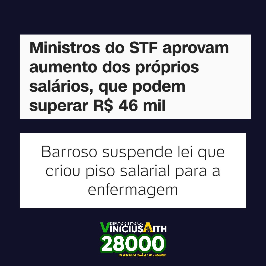 viniciusaithsp's tweet photo. Vocês acham que realmente o problema é o piso da enfermagem? https://t.co/VQrnP6ry2p