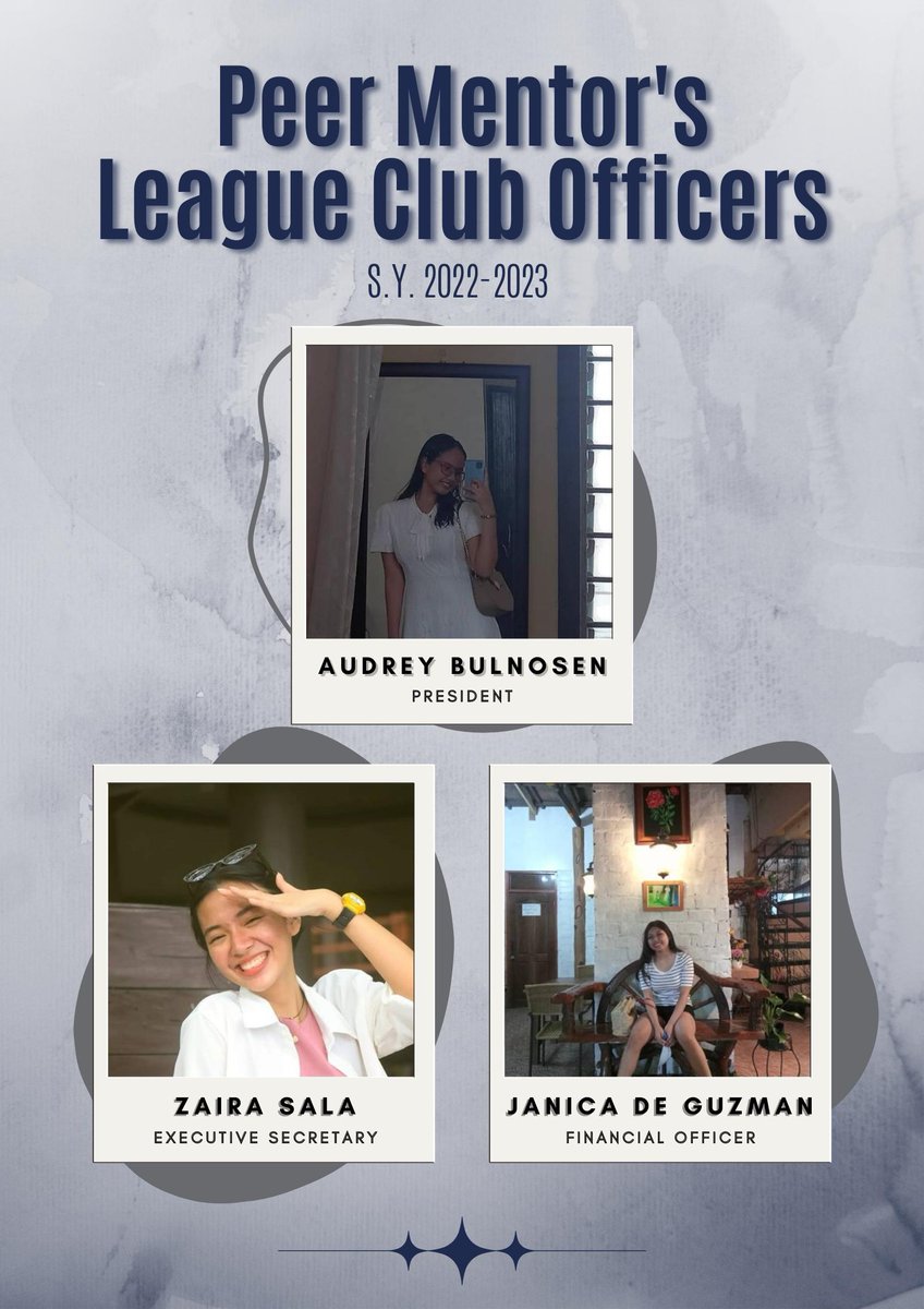 addushspml's tweet photo. LOOK👀 |  Let us all welcome our newly elected officers of Peer Mentor's League💖

#shareyourkindness
#AdDUSHSPML https://t.co/QjJqZrDMMo
